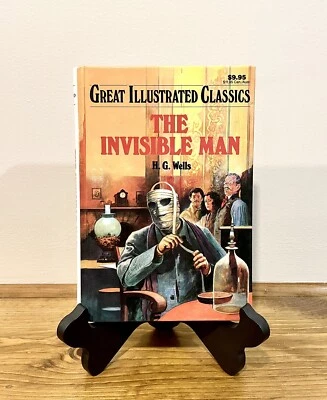 The Invisible Man By H.G. Wells Great Illustrated Classics Baronet Books VG+ - Image 1 of 4