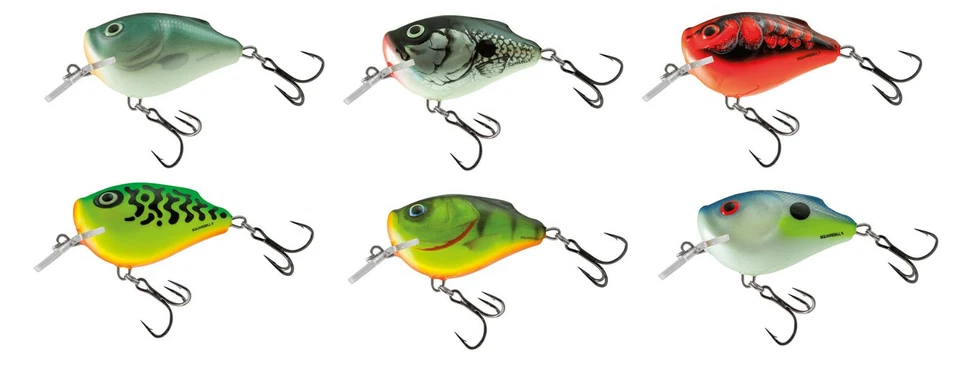 Salmo Squarebill Floating 6cm Wobbler Kunstköder Raubfischköder - Bild 1 von 1