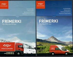ISLANDIA. 2013. 10x 50g y 10x 50g. Europa. Vehículos postales. MNH (H119-H120) - Imagen 1 de 2