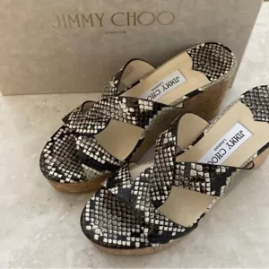 JIMMY CHOO Atia 75 Sandals size 36 - Picture 1 of 9