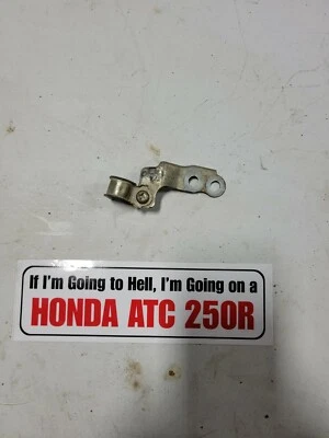 Honda ATC ATC250R 1983 1984 línea de freno delantero manguera abrazadera de guía OEM 7-193 250R Foto 1 de 2