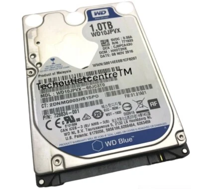 250GB 320GB 500GB 750GB WD Seagate Hitachi 2.5" SATA Laptop Hard Drive HDD Lot - Image 1 of 2