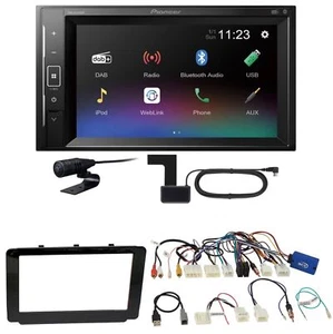 Pioneer DMH-A240DAB Bluetooth USB MP3 Einbauset für Toyota Hilux 2016-2019 - Bild 1 von 1