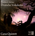 Friedrich Silcher Deutsche Volkslieder CARUS QUINTETT Bayer Records Gold CD MINT