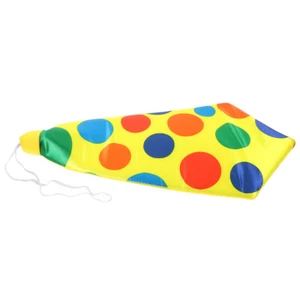 Traje de payaso corbata divertido disfraz de payaso corbata para juegos con disfraces payaso utilería - Imagen 1 de 12