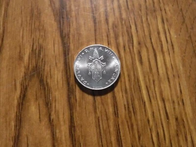 MOEDA CIDADE DO VATICANO 1 LIRA 1970 (T528) - Imagem 1 de 2