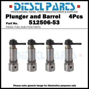 4x Pump Element Plunger 512506-53 C7NN9D524A C7NN9D524B 503673 for Fordson Simms - Picture 1 of 10