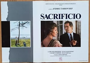 The Sacrifice ORIGINAL Italian Photobusta '86 POSTER Andrei Tarkovsky Offret b - Imagen 1 de 3