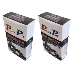 Proven Part 2-Pack 20" Full Chisel Chain Fits Stihl MS270 3687-005-0081 .325" .0 - Picture 1 of 7