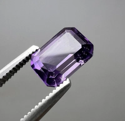 1.45 Ct Fluorescent Purple Scapolite Gemstone from Badakhshan, AFGHANISTAN - Image 1 of 4