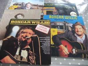 BOXCAR WILLIE [ A JOB LOT OF 6 LP RECORDS ] ALL EX COND`N - Picture 1 of 15
