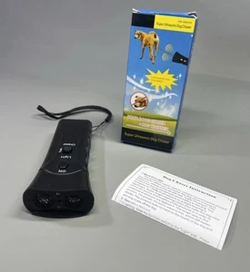 Repelente de perros de mano entrenador dispositivo antiladridos herramienta de control de frecuencia segura - Imagen 1 de 23