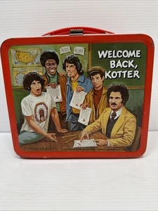 1977 Welcome Back Kotter Lunchbox, OHNE Thermoskanne - mit John Travolta - Bild 1 von 24