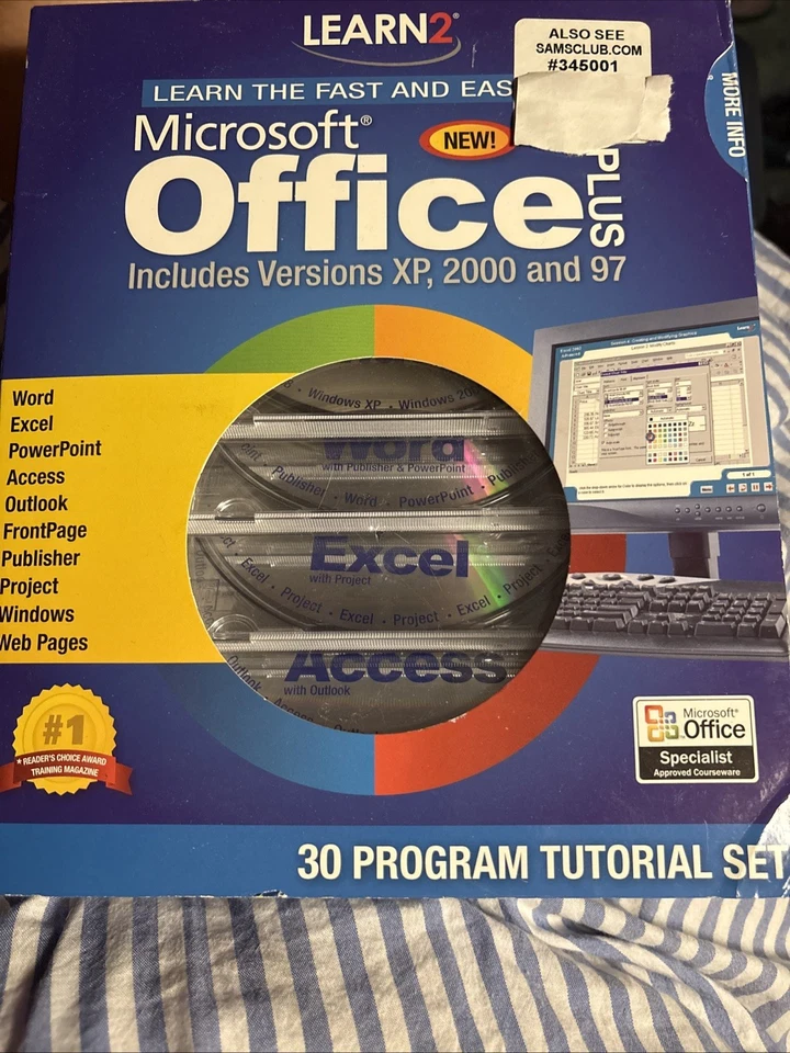 MICROSOFT OFFICE &WINDOWS Plus, Mega caja, FULL ENGL VERs, 03,XP y 2000 = NUEVO Foto 1 de 4