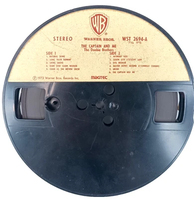 The Doobie Brothers The Captain and Me (1973) Reel 7 ½ ips 4-Track Stereo - Image 1 of 4