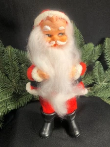 Vintage Weihnachten ~ Weihnachtsmann Puppe Figur ~ Christbaumschmuck ~ Japan - Bild 1 von 12