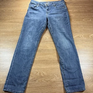 KUT from the Kloth Womens Size 10 Blue Straight Leg Jeans Stretch Medium Wash - Picture 1 of 11