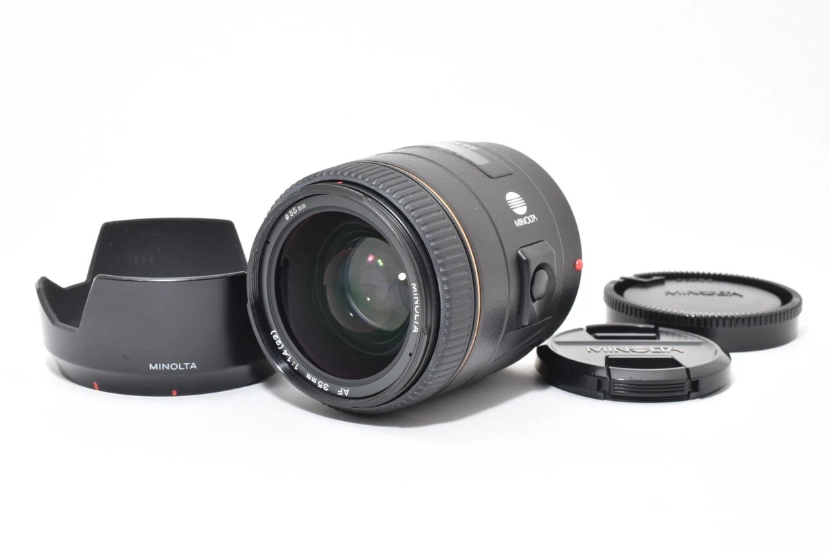 美品 MINOLTA AF 35mm F1.4 初期型 銘玉 中古】MINOLTA AF 35mm F1.4 (レンズ) [2133010372923] - リコレ
