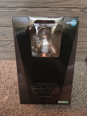 Estatua Kotobukiya Bishoujo JAINA SOLO GUERRA DE LAS ESTRELLAS Artfx escala 1/7 sin usar, en caja - See des Foto 1 de 4