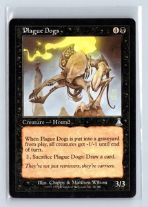 PLAGUE DOGS – MTG Magic the Gathering Card – Urza's Destiny – Uncommon - Picture 1 of 6