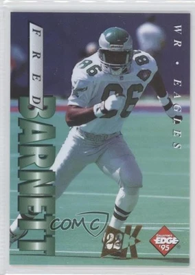 1995 Collector's Edge 22K Gold /500 Fred Barnett #153 - Image 1 of 2