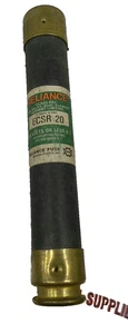 FUSE/20A/600V Dual Element/ Time Delay /RK5/RELIANCE/ECSR20/NEW (#F11 - Picture 1 of 7