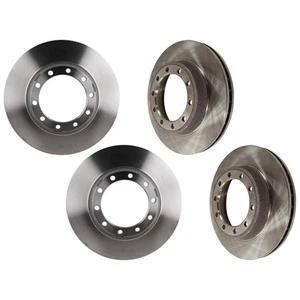 Front & Rear Brake Disc Rotors for Freightliner FL70 FL50 FL60 1998-2004 - Picture 1 of 12