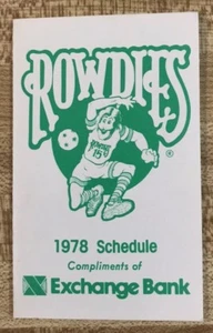 Tampa Bay Rowdies Fußball Spielplan 1978 - Bild 1 von 3