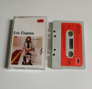ERIC CLAPTON SELF TITLED 1ST ALBUM CASSETTE TAPE 1970 PAPER LABEL POLYDOR UK - Picture 1 of 1