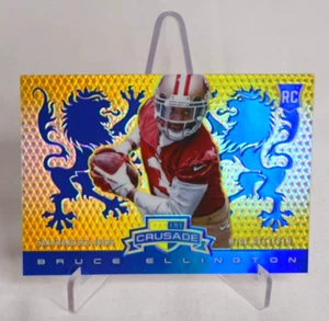 2014 Bruce Ellington Rookie Rc Panini Crusade Silver Refractor - Bild 1 von 2