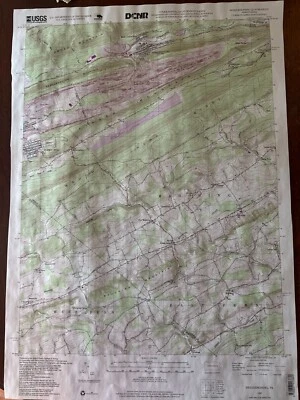 Nesquehoning - Carbon County - USGS Topographical Geographical Quadrangle Map - Image 1 of 3