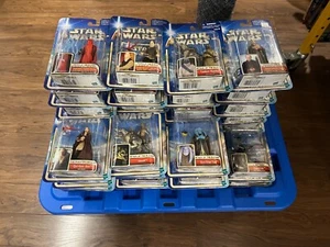 2002 Star Wars Saga BLUE Card Action Figure Collection 2-Your Choice of 13 Diff - Picture 1 of 24