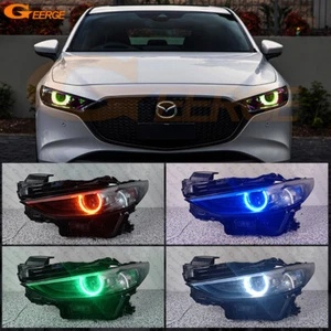Para Mazda 3 Mazda3 Axela BP Multicolor RGB LED Ojos de Ángel Bluetooth APP - Imagen 1 de 15