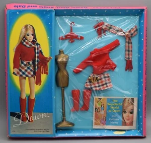 Vintage Topper Toys Fashions for Dawn Puppe Mad about Plaid Outfit Kleidung 0723 - Bild 1 von 20