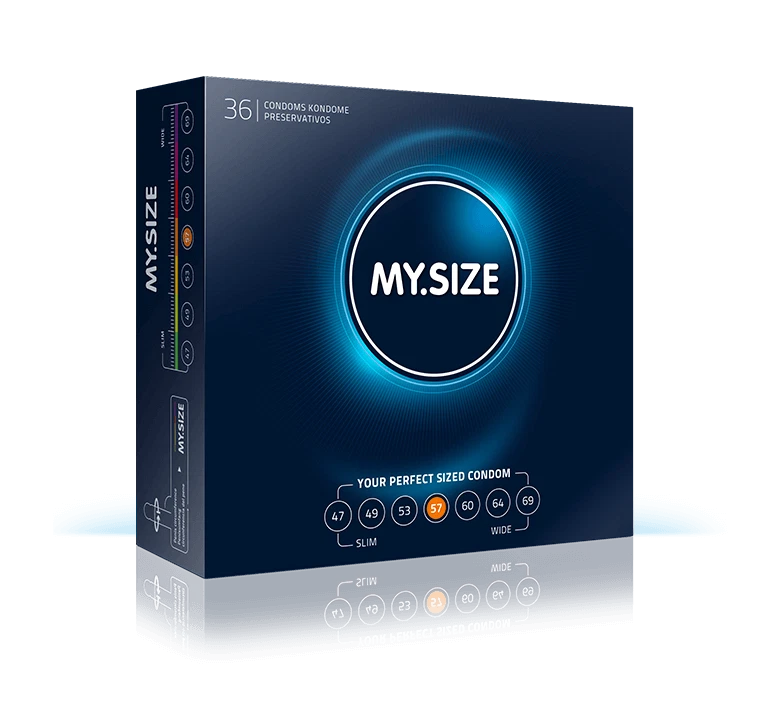 Condón My Size 57 6 piezas Foto 1 de 1