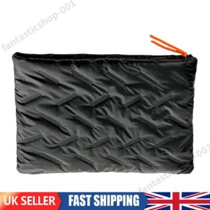 Computer Bag Zipper Cover Soft Padded Laptop Sleeve for 14 in Notebook (Black) - Afbeelding 1 van 9