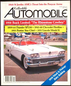 COLLECTIBLE AUTOMOBILE October 1987 - Picture 1 of 2
