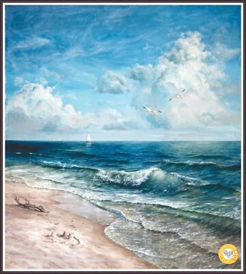Seashore 558 - Chart Counted Cross Stitch Pattern Needlework craft - Image 1 of 4