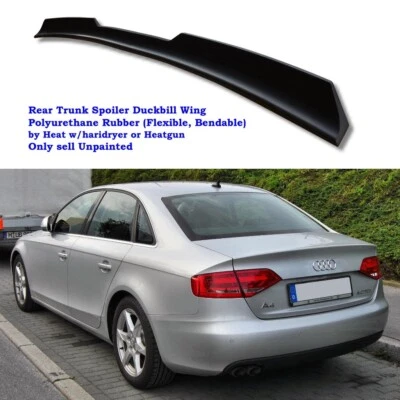 Alerón trasero de maletero tipo pico de pato Kmh 284VC Win se adapta a Audi A4 B8.5 2012~2015 sedán Foto 1 de 4