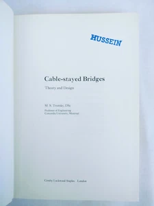 Cable-Stayed Bridges: Theory and Design by M. S. Troitsky, D. Sc., 1977, Crosby - Imagen 1 de 12