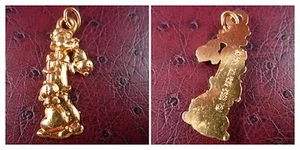 FEVE MATFER METAL DORE AVEC BELIERE POPEYE - 1992 KFS TM HEARST - Imagen 1 de 1