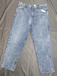 Vintage Jonathan G Jeans Men 38x33 Acid Wash Denim Relaxed Fit Tapered Leg 90s - Bild 1 von 11