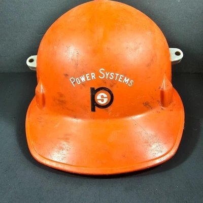 De colección Jackson Products Naranja Construcción Hard Hat Power Systems Foto 1 de 4