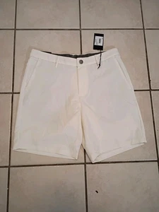 Pantalones cortos de golf Bonobos para hombre para todas las estaciones ajuste estándar 7" leche de coco 30 precio de venta sugerido por el fabricante 99 USD - Imagen 1 de 5