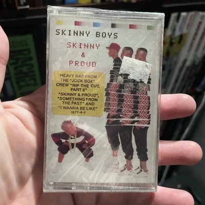 The Skinny Boys - Skinny & Proud Cassette Factory Sealed 1987 Hip Hop Rap - Image 1 of 4