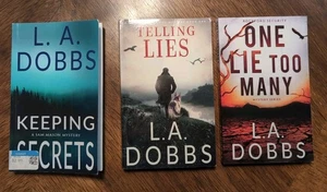 L.A. Dobbs Lot of 3 (Sam Mason K-9 and Rockford Security) Paperback Books - Picture 1 of 9