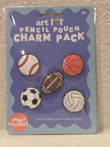 Juego de dijes deportivos unisex para bolsa de lápices o zapatos - Imagen 1 de 2