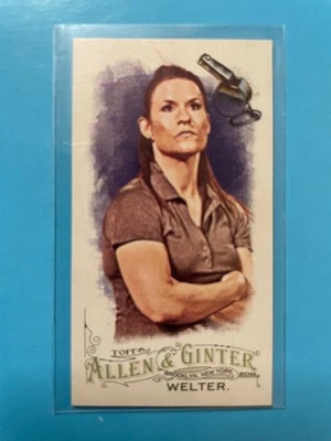 Jen Welter – 2016 Topps A&G “Brooklyn” Mini #179, hand-numbered 07/25 - Image 1 of 2