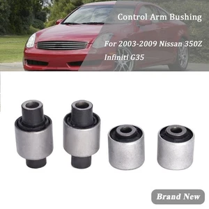 4Pc Front Lower Control Arm Bushing Set For Nissan 350Z Infiniti G35 2003-2009 - Picture 1 of 7
