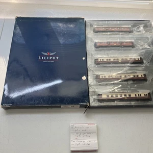 RARE Liliput By Bachmann HO Scale L386000 Orient Express Passenger Car Set - Picture 1 of 20